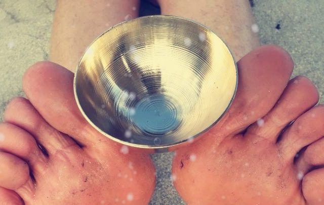 Massage des pieds au bol Kansu