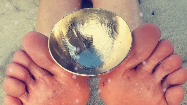Massage des pieds au bol Kansu